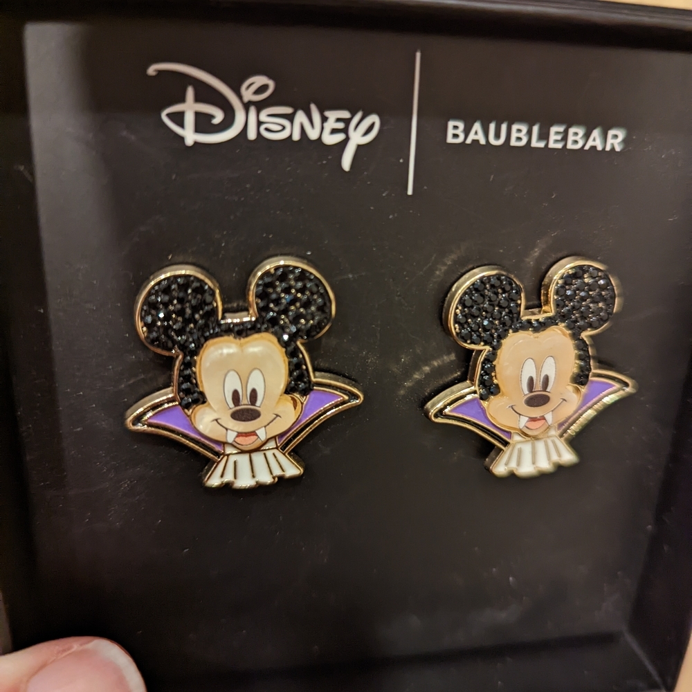 Disney Mickey Halloween Mouse Earrings Set - Picture 5 of 5